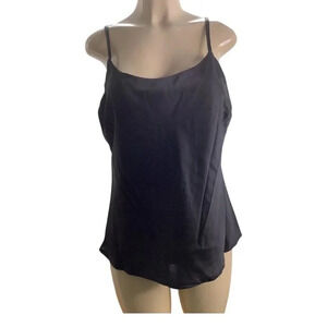 JM Studio Size Large By John Meyer Black Camisole Top. New With Tags.